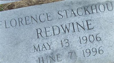 Florence Stackhouse Redwine on Sysoon