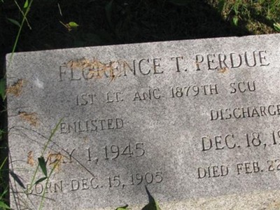 Florence T. Perdue on Sysoon