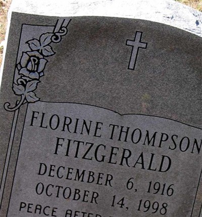 Florine Thompson Fitzgerald on Sysoon