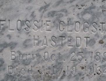 Flossie Clogston Hastedt on Sysoon