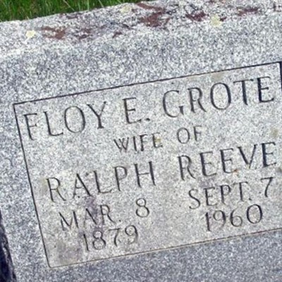 Floy E. Grote Reeve on Sysoon
