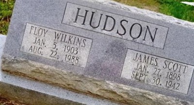 Floy Wilkins Hudson on Sysoon