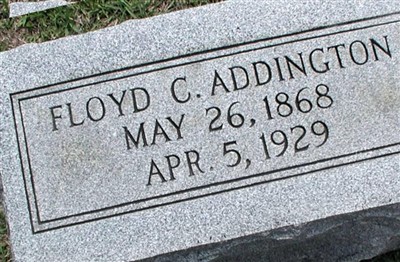Floyd C. Addington on Sysoon