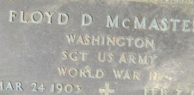 Floyd D. McMasters on Sysoon