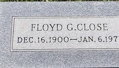 Floyd G Close on Sysoon