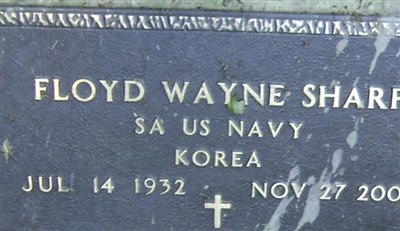 Floyd Wayne Sharp on Sysoon