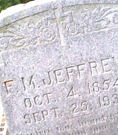 F. M. Jeffreys on Sysoon
