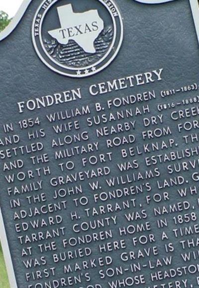 Fondren Cemetery on Sysoon