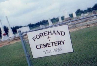 Forehand Cemetery on Sysoon