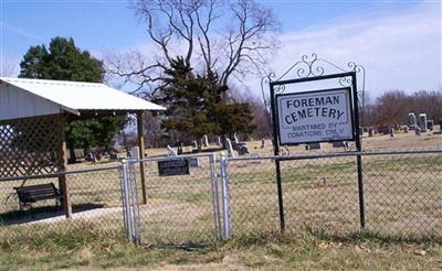 Foreman Cemetery on Sysoon