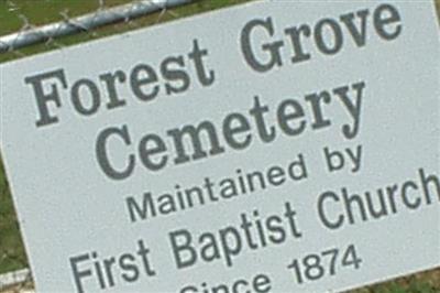 Forest Grove Baptist Church Cemetery on Sysoon