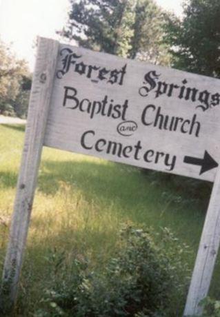 Forest Springs Cemetery on Sysoon