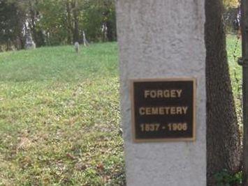 Forgey Cemetery on Sysoon