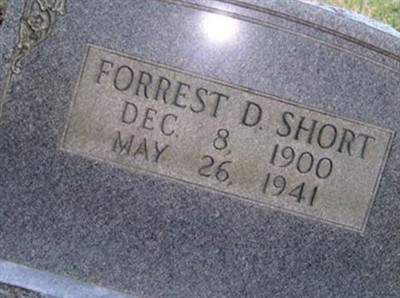 Forrest D. Short on Sysoon