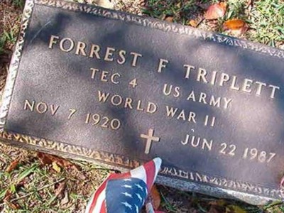 Forrest F Triplett on Sysoon