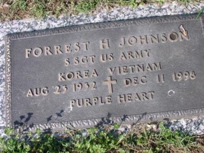 Forrest H. Johnson on Sysoon