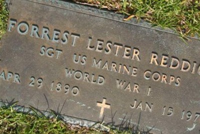 Forrest Lester Reddick on Sysoon