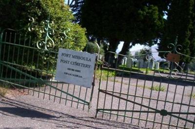 Fort Missoula Cemetery on Sysoon