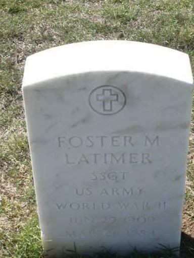 Foster M Latimer on Sysoon