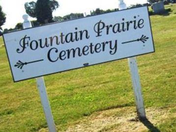 Fountain Prairie Cemetery on Sysoon