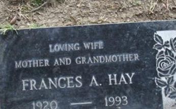 Frances Alice Hacker Hay on Sysoon