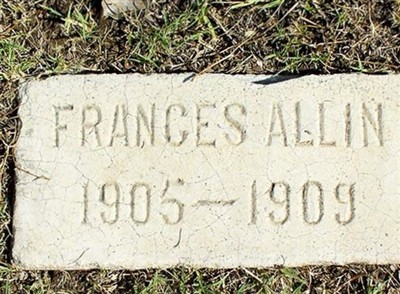 Frances Allin on Sysoon