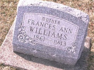 Frances Ann Williams on Sysoon