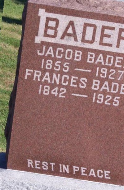 Frances Bader on Sysoon