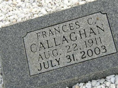 Frances C. Callaghan on Sysoon