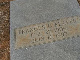 Frances C. Player on Sysoon