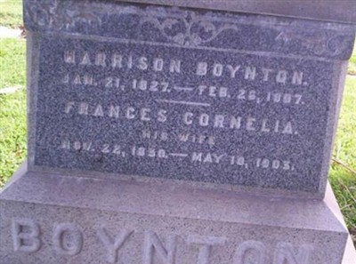 Frances Cornelia Farwell Boynton on Sysoon