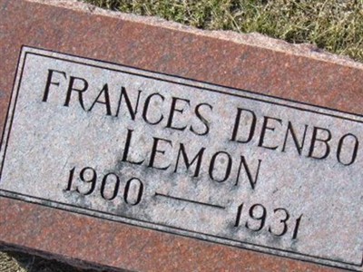 Frances Denbo Lemon on Sysoon