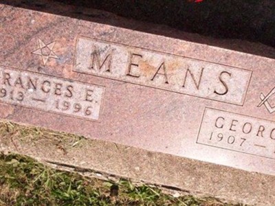 Frances E. Thomas Means on Sysoon