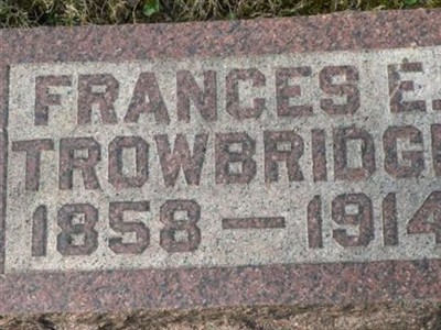 Frances E. Trowbridge on Sysoon