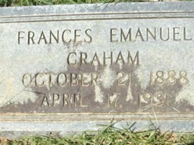 Frances Emanuel Graham on Sysoon