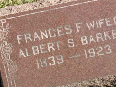 Frances F Barker on Sysoon