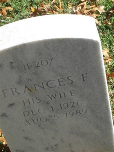 Frances F Osburn on Sysoon