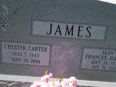 Frances "Fran" Jordan James on Sysoon