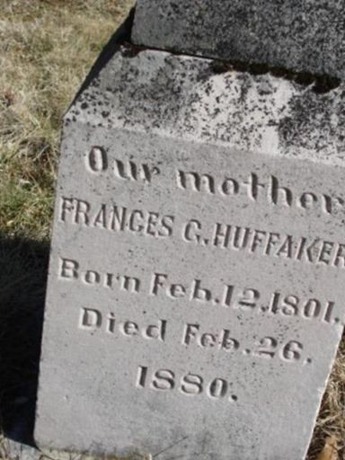 Frances Gist Randles Huffaker on Sysoon