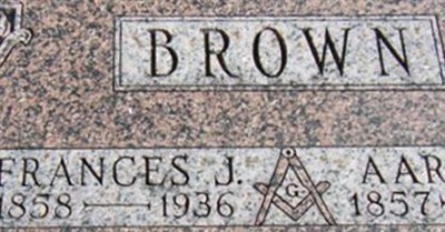 Frances J Colburn Brown on Sysoon