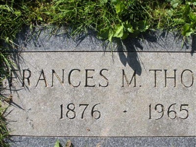 Frances M Thomas on Sysoon