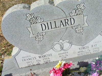 Frances Marcile Dillard on Sysoon