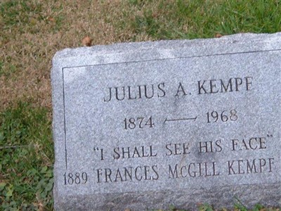 Frances McGill Kempe on Sysoon