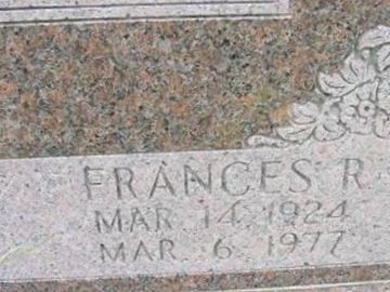 Frances R. Johnson on Sysoon