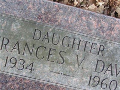 Frances V Davis on Sysoon