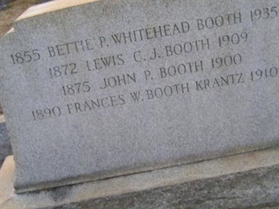 Frances W Booth Krantz on Sysoon