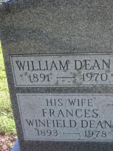 Frances Winfield Deans on Sysoon