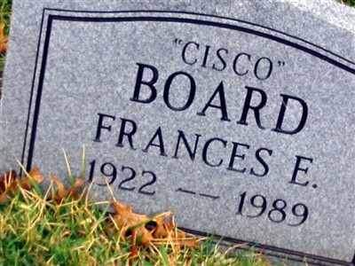 Francis "Cisco" E Board on Sysoon