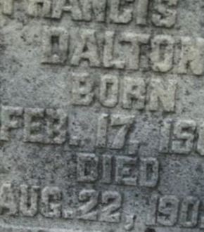 Francis E. Dalton on Sysoon