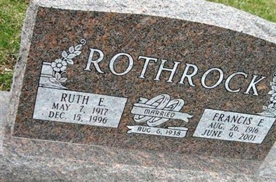 Francis E Rothrock on Sysoon
